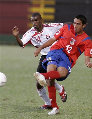 Kerry Baptiste #14 vs Costa Rica
